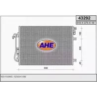 Радиатор кондиционера AHE 2926466 2V6A5 432 92 43292