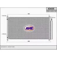 Радиатор кондиционера AHE 43435 BS11V 43 435 2926580