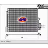 Радиатор кондиционера AHE 43437 6PFZFHM Opel Meriva (B) 2 Минивэн 1.7 CDTI (75) 110 л.с. 2010 – 2015 434 37