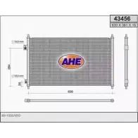 Радиатор кондиционера AHE 43456 KX0UG3H 434 56 2926599