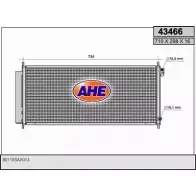 Радиатор кондиционера AHE Honda Fit QLLNK 4 3466 43466