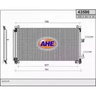 Радиатор кондиционера AHE 43586 LMJFNDT 2926723 G 9ZOV1