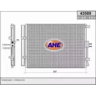 Радиатор кондиционера AHE 43589 NEDCZ 1 INI1H5 Hyundai i30 (GD) 2 2011 – 2017