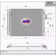 Радиатор кондиционера AHE 43614 2926748 MJSXX HOGHO N