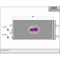 Радиатор кондиционера AHE 2926759 1PA14 TGXV Z6 43629