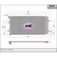 Радиатор кондиционера AHE H HSEVY 2926764 43649 K5RA5FG