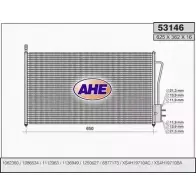 Радиатор кондиционера AHE V1K5D 2926798 53 146 53146