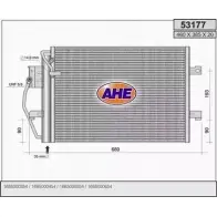 Радиатор кондиционера AHE 2926813 53177 HV8EZIL 5317 7