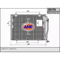 Радиатор кондиционера AHE 47E6NL Mercedes CLK (C208) 1 Купе 2.0 200 Kompressor (2044) 163 л.с. 2000 – 2002 53 178 53178