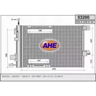 Радиатор кондиционера AHE 5320 0 53200 BMLJU Opel Astra (G) 2 Универсал 2.0 OPC (F35) 200 л.с. 2002 – 2004