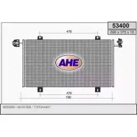 Радиатор кондиционера AHE 53400 Opel Movano (A) 1 Самосвал 1IRVF 5 3400