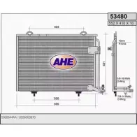 Радиатор кондиционера AHE 53480 5 3480 Mercedes SLK (R170) 1 Кабриолет 2.0 200 Kompressor (1744) 163 л.с. 2000 – 2004 9LK965Y