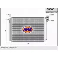 Радиатор кондиционера AHE XTTJ51 53505 2926937 535 05