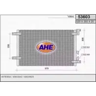 Радиатор кондиционера AHE 536 03 53603 0A58TB 2926958