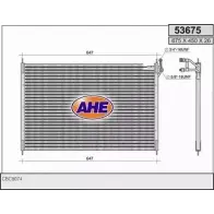 Радиатор кондиционера AHE 2927009 JJ94KA 53 675 53675