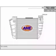 Интеркулер AHE 702. 058 702.058 514MR0F Audi A4 (B7) 3 Универсал 2.7 Tdi 163 л.с. 2005 – 2008