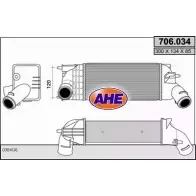 Интеркулер AHE Z1HYD 7 06.034 706.034 Citroen C5 3 (RW, PF3) Универсал