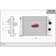 Интеркулер AHE 718.135 2927886 718.1 35 CTO47