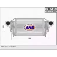 Интеркулер AHE 718.15 4 Mercedes M-Class (W164) 2 Кроссовер 718.154 VA0CLUA