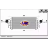 Интеркулер AHE XWU937T 718. 155 718.155 Mercedes M-Class (W164) 2 Кроссовер 4.0 ML 420 CDI 4 matic (1628) 306 л.с. 2006 – 2009