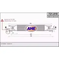 Интеркулер AHE 2927923 UCPDAP 721. 019 721.019