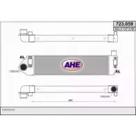 Интеркулер AHE 723.059 L 5PPV TYUAI 2927983