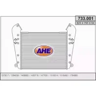 Интеркулер AHE 52I2U 73 3.001 2928014 733.001