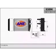 Радиатор печки, теплообменник AHE Renault Trafic (EL, X83) 2 Кабина с шасси 2.5 dCi 135 (EL0D) 135 л.с. 2001 – 2025 EOSY2 938 96 93896