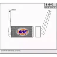 Радиатор печки, теплообменник AHE 4H3A MU2 2928366 V3LEK 93950
