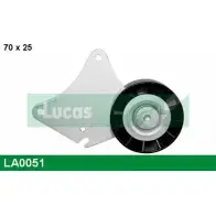 Обводной ролик приводного ремня LUCAS ENGINE DRIVE 84268C2 Citroen Berlingo 1 (M49, MF) Минивэн 1.8 i (MFLFx) 90 л.с. 1997 – 2002 LA0051 M H7YV