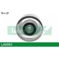 Обводной ролик приводного ремня LUCAS ENGINE DRIVE 2 DWE7Q 20IY9 2929597 LA0063