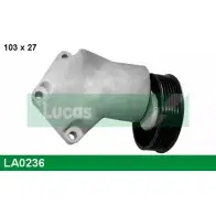 Натяжной ролик, поликлиновой ремень LUCAS ENGINE DRIVE LA0236 2929766 VTPZBT 8R9Y 8