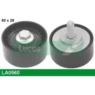 Обводной ролик приводного ремня LUCAS ENGINE DRIVE 2UCQP8 LA0560 E 1TKS63 2930064