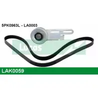 Поликлиновой ременный комплект LUCAS ENGINE DRIVE 2930210 LA0003 LAK0059 5 PK0963L