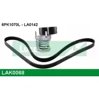Поликлиновой ременный комплект LUCAS ENGINE DRIVE 2930219 LAK0068 6PK107 0L LA0142