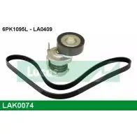 Поликлиновой ременный комплект LUCAS ENGINE DRIVE LA0409 LAK0074 2930225 6 PK1095L
