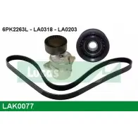 Поликлиновой ременный комплект LUCAS ENGINE DRIVE LA0203 6PK226 3L 2930228 LAK0077