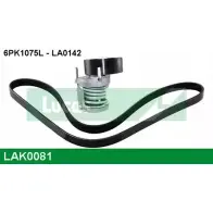 Поликлиновой ременный комплект LUCAS ENGINE DRIVE LAK0081 2930231 LA0142 6PK1075 L