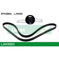 Поликлиновой ременный комплект LUCAS ENGINE DRIVE 5PK0880 L LA0004 2930233 LAK0083