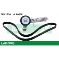Поликлиновой ременный комплект LUCAS ENGINE DRIVE LAK0089 LA0258 2930238 5PK 1230L