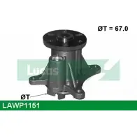 Водяной насос, помпа LUCAS ENGINE DRIVE IQYNK6 2930430 H44CU U LAWP1151