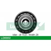 Натяжной ролик ГРМ LUCAS ENGINE DRIVE 2930513 1X2G2 QD LD0002 2DZR3