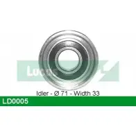Натяжной ролик ГРМ LUCAS ENGINE DRIVE LD0005 UEPH G 2930515 P6DRFJM