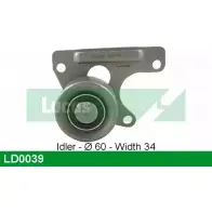 Натяжной ролик ГРМ LUCAS ENGINE DRIVE KD7LFV 2930547 M WIMJ LD0039