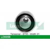Натяжной ролик ГРМ LUCAS ENGINE DRIVE LD0058 2930565 W 9XIXL NSUOGYJ
