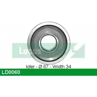 Натяжной ролик ГРМ LUCAS ENGINE DRIVE 0 P5HD 2930567 EH9V8BH LD0060