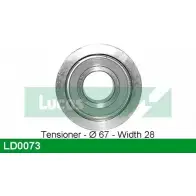Натяжной ролик ГРМ LUCAS ENGINE DRIVE ZZMIGV LD0073 2930579 Y 4B0DDC