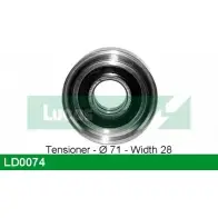 Натяжной ролик ГРМ LUCAS ENGINE DRIVE G22PXB W 2930580 Y9CVZ LD0074