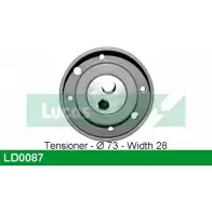 Натяжной ролик ГРМ LUCAS ENGINE DRIVE SEY6RR0 2930592 B T2VL LD0087