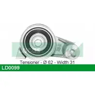 Натяжной ролик ГРМ LUCAS ENGINE DRIVE LD0099 2930604 8 7BFJU 679MTI